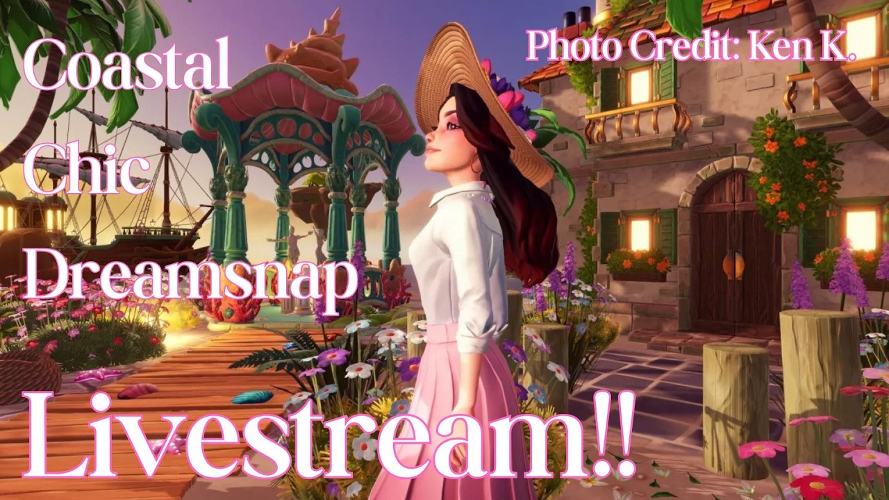 Dreamlight Valley Livestream! Coastal Chic Dreamsnap!