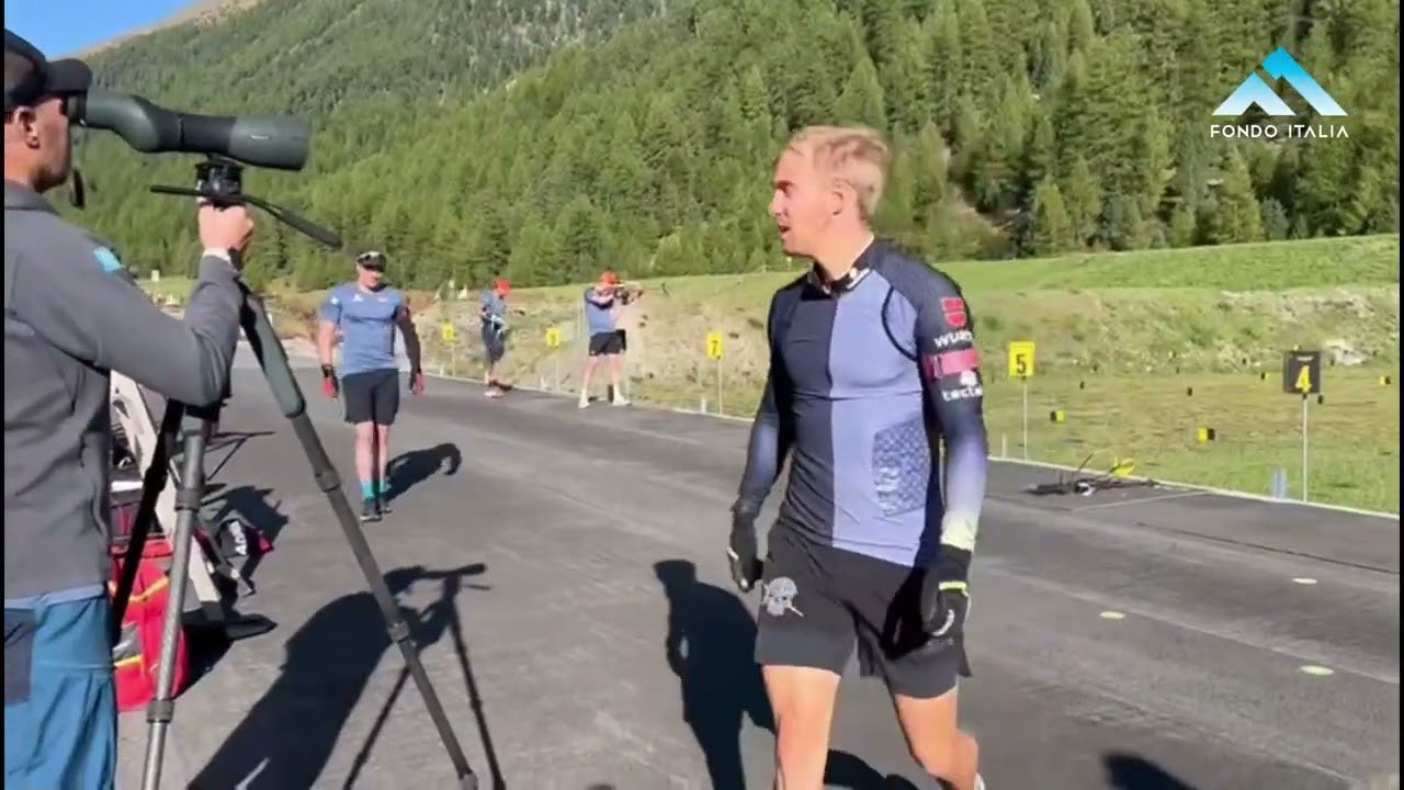 Biathlon - Interview to Benedikt Doll, during the german camp in Livigno
