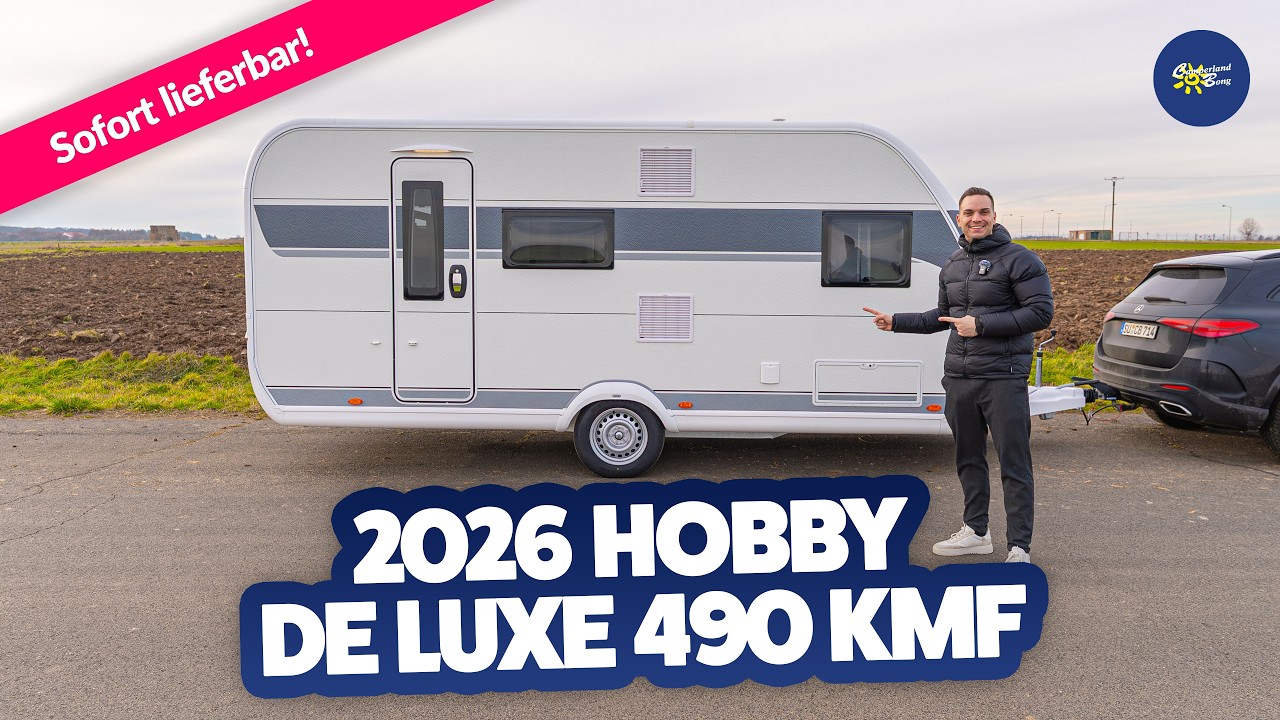 TOLL!✨ 2026 Hobby De Luxe 490 KMF | Caravan | Test & Kaufberatung - Camperland Bong