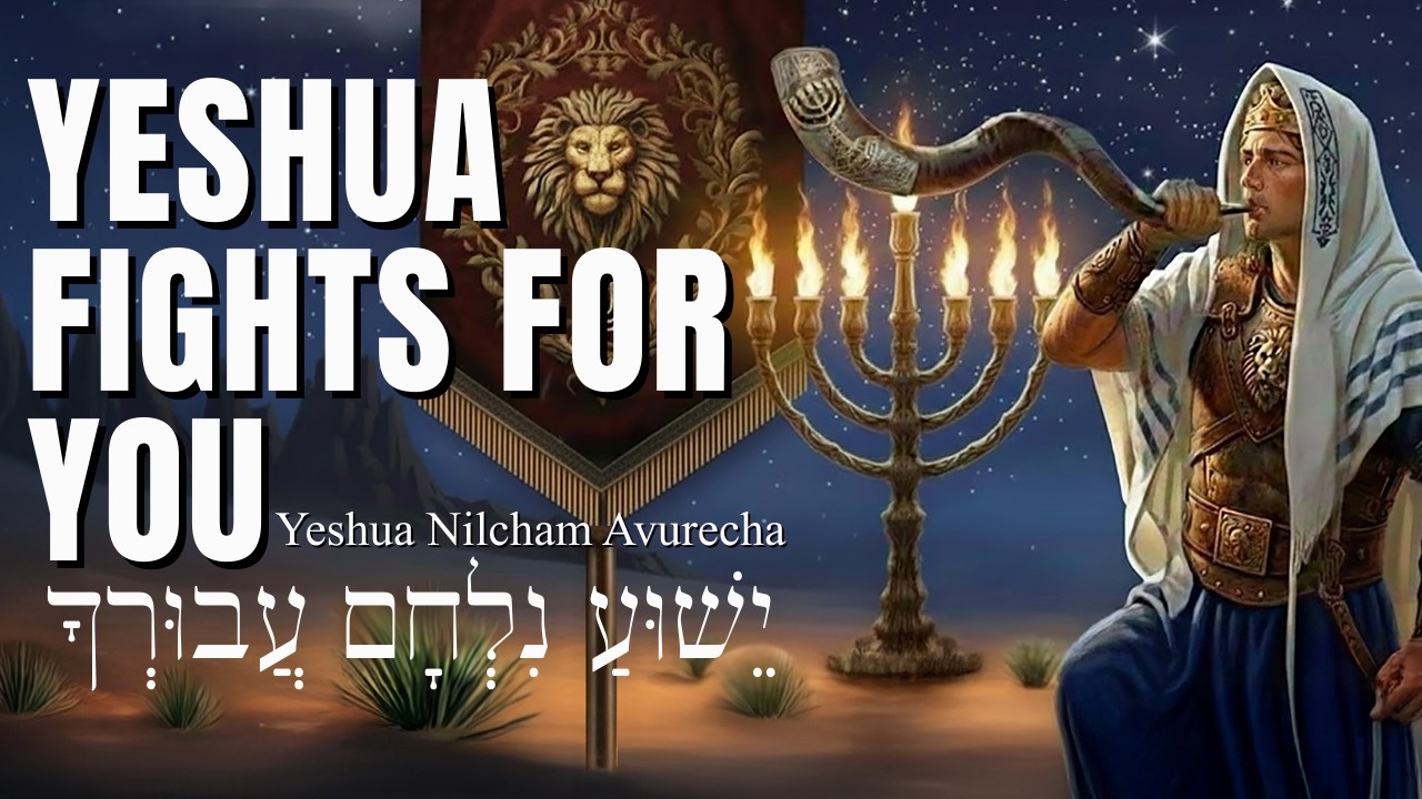 Prophetic Shofar Blast | BE COURAGEOUS | YESHUA Fights For You! | Messianic Worship Song Prayer