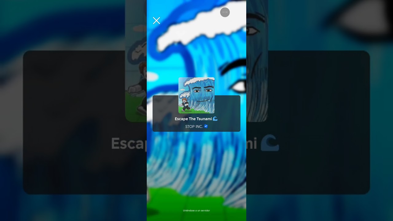 Escaparse del tsunami maldito 🌊🏖️