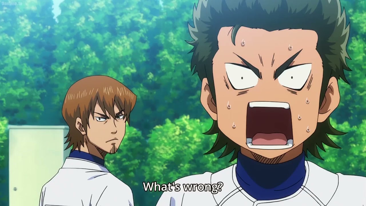 Kominato is a natural talent for hitting the ball and defending - ダイヤのA[エース] - Ace of Diamond