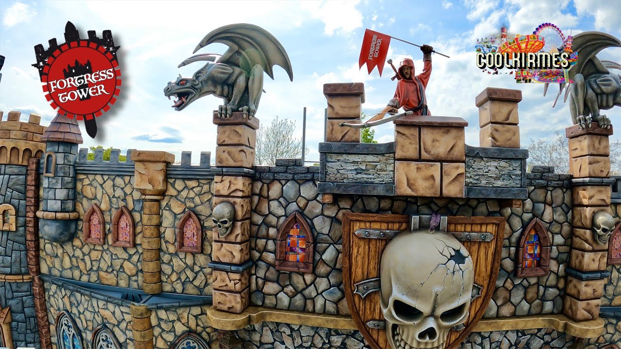 Fortress Tower Goetzke | Onride Video [ Stuttgarter Fr&uuml;hlingsfest 2023 ] - Clip by CoolKirmes