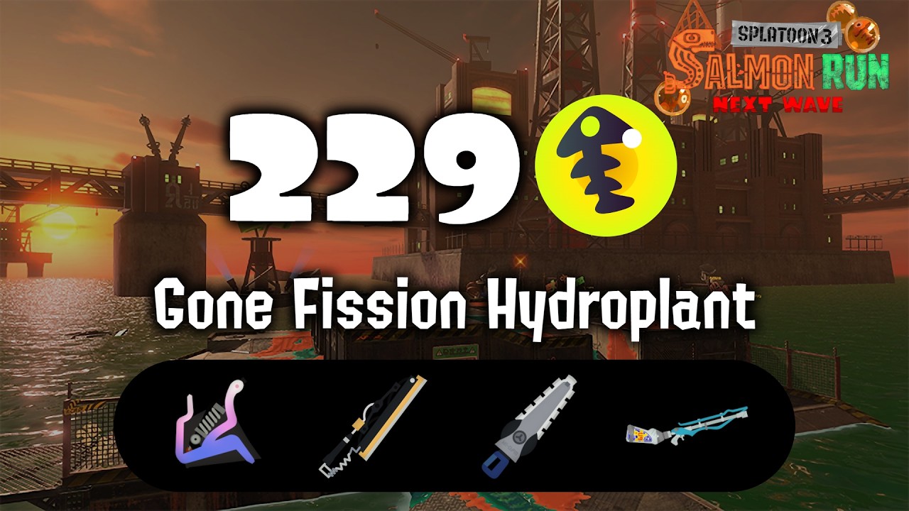 229 on Gone Fission Hydroplant - Splatoon 3 Salmon Run