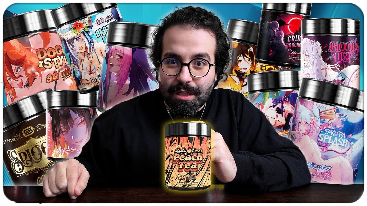 Rating ALL The Vtuber Flavors From Gamersupps
