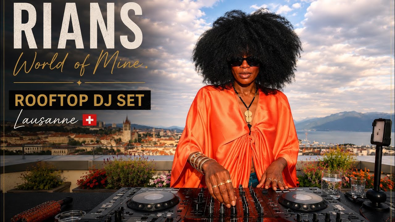 RIANS | Rooftop DJ Set at Bel-Air Tower, Lausanne 🇨🇭 | Amapiano &bull; 3Step &bull; Afro Electronic