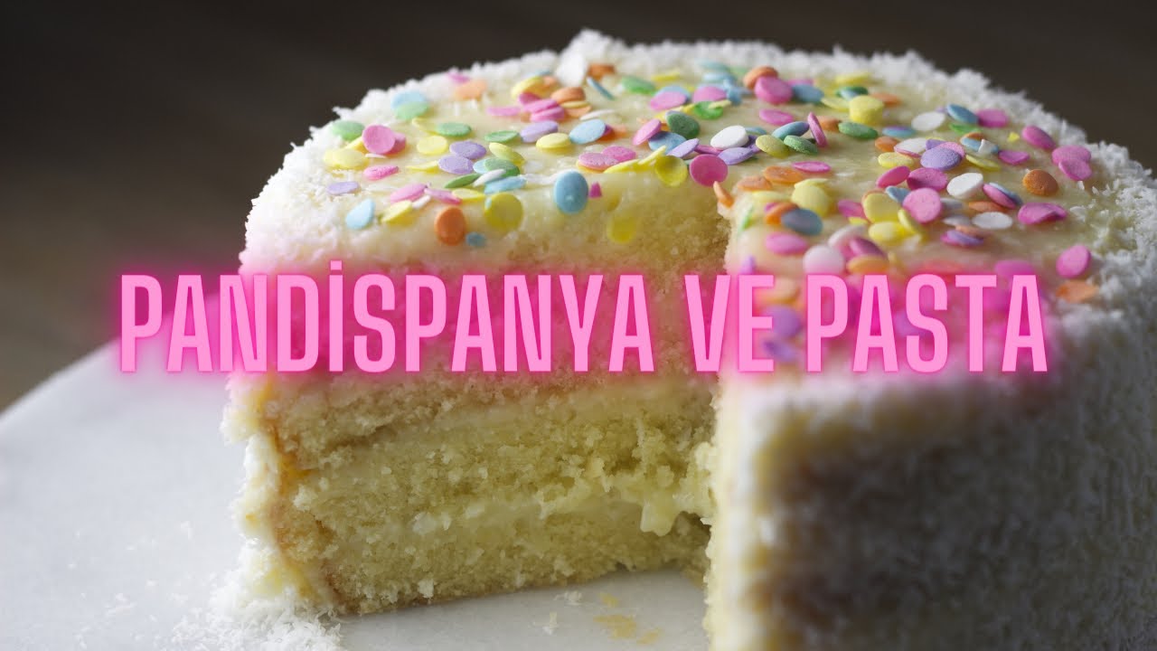 Pandispanya & Meyveli Pasta #hobicook #pandispanya #cake #fruitcake #meyvelipasta #yaşpasta #berries