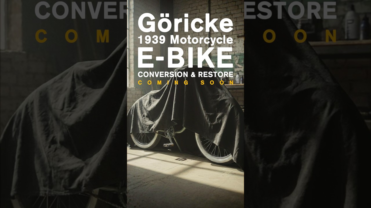 G&ouml;ricke 1939 Konwersja elektryczna (ogniwa akumulatorowe, kt&oacute;re naprawdę działają) #ebike #zr&oacute;bto...