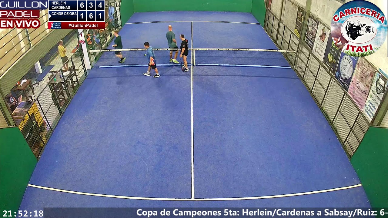 Cancha 1 en Guillon Padel