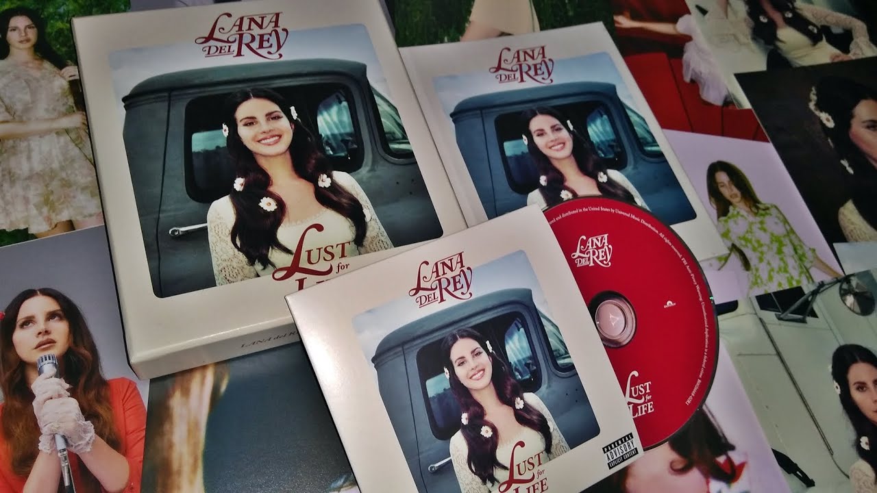 Lana Del Rey - Lust For Life - CD Box Set (Unboxing)