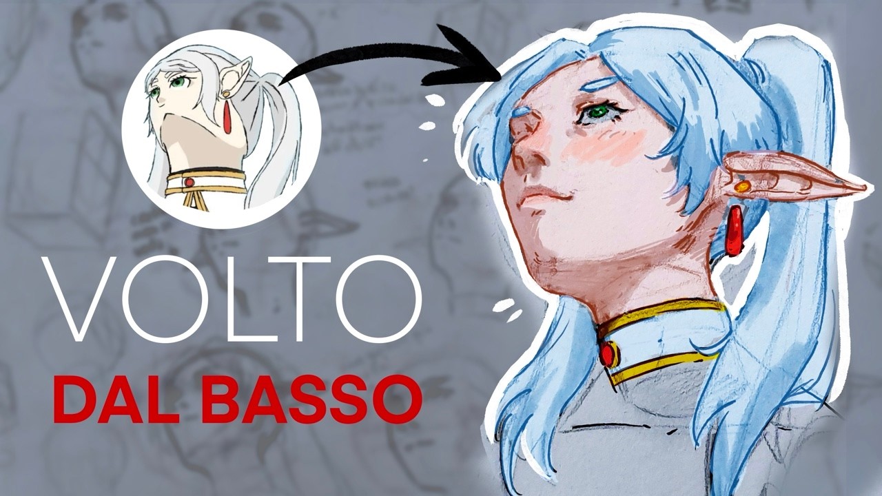 Come disegnare DAVVERO l’angolo di FRIEREN | Tutorial Completo