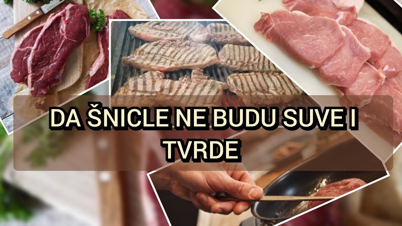 Evo kako treba da spremite &scaron;nicle da ne budu suve i tvrde