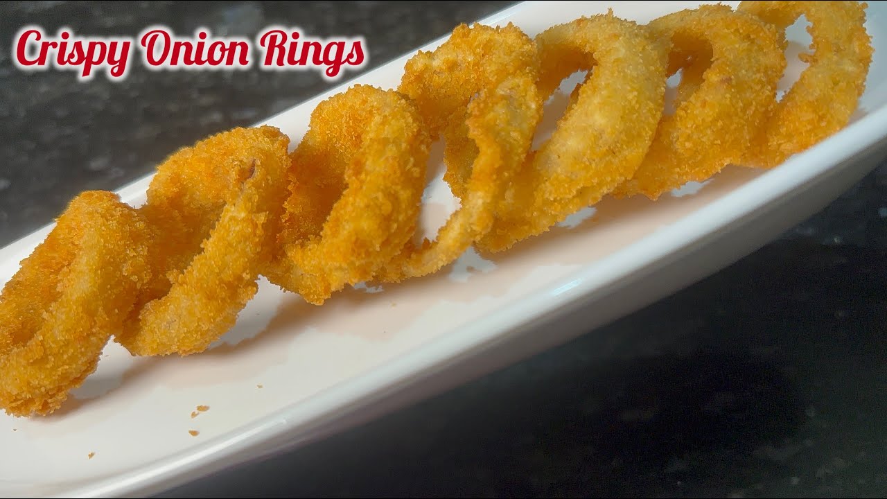 సూపర్ క్రిస్పీ ఆనియన్ రింగ్స్ | Restaurant Style Onion Rings | Perfect Crunch Every Bite