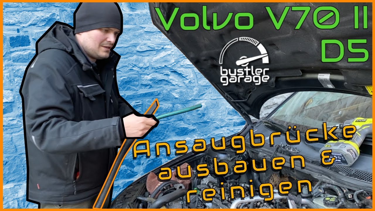 Volvo V70 II D5 Ansaugbrücke ausbauen & reinigen | DIY