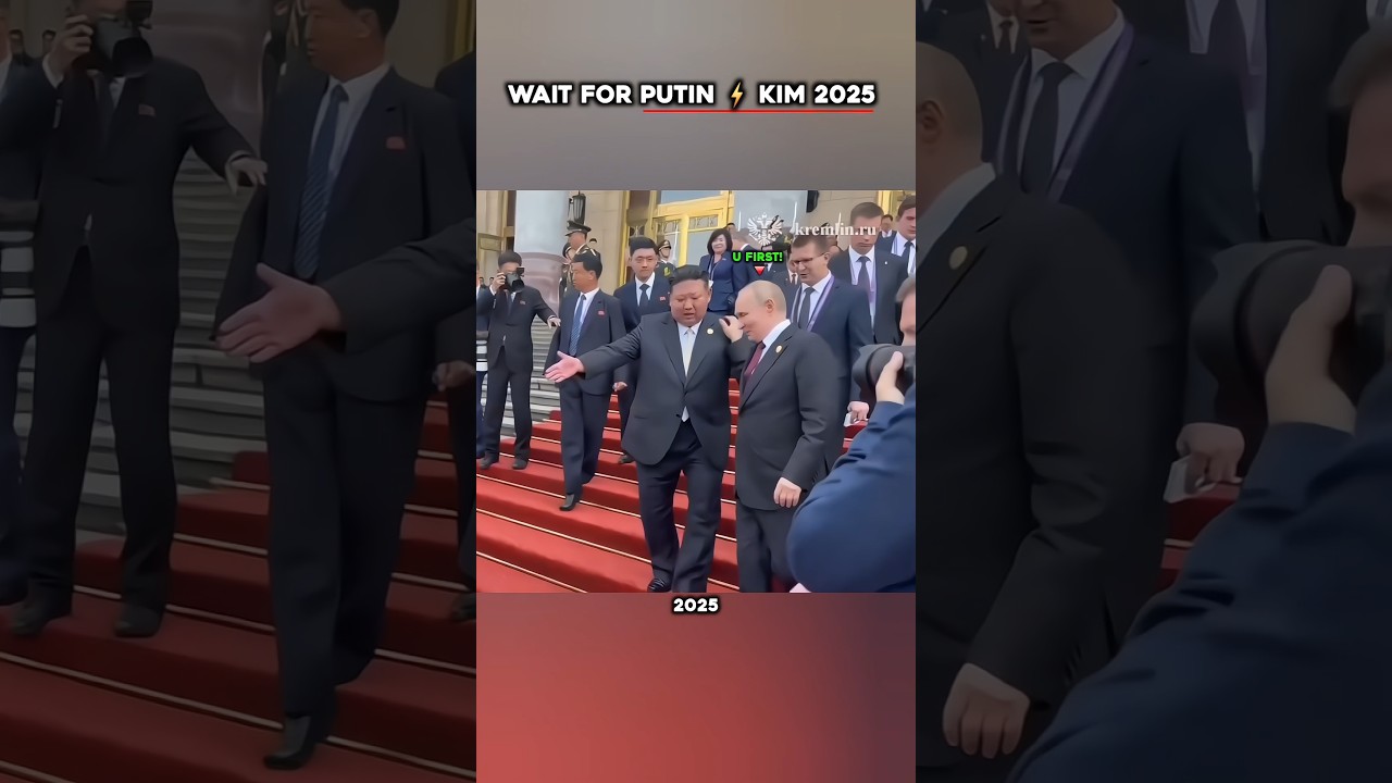 🔥 Putin & Kim Friendship Goals ⚡ Goes Viral 🤯