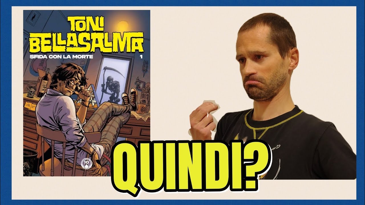 TONI BELLASALMA della Bugs - il nuovo fumetto da edicola: QUINDI? (Recensione)