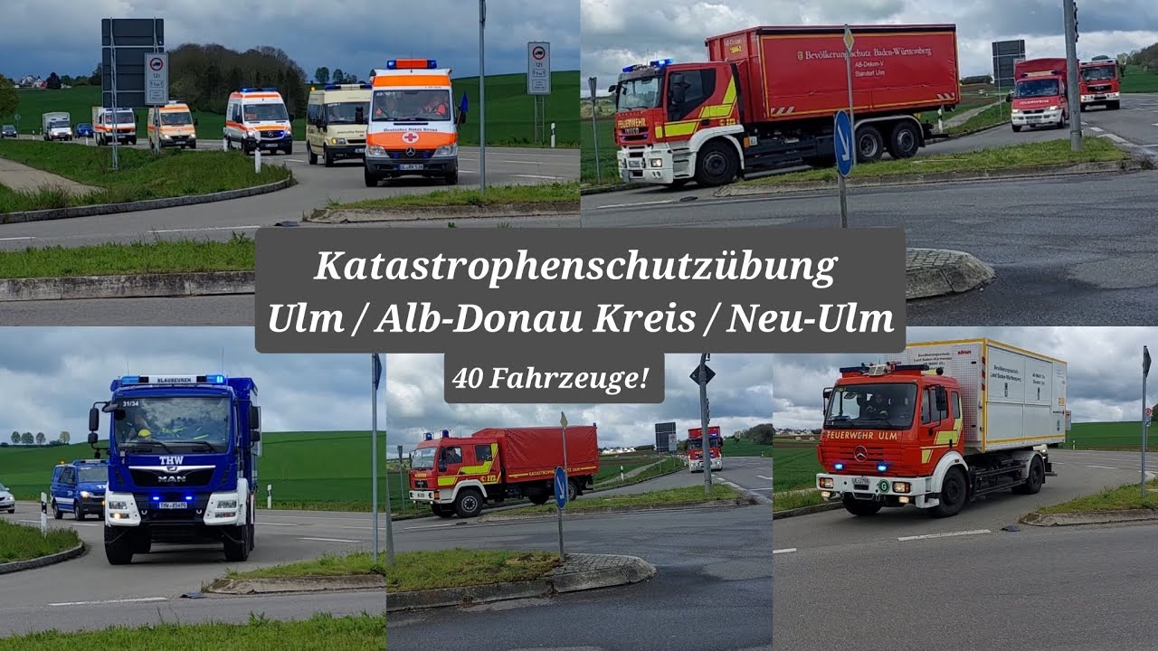 Katastrophenschutzübung Langenau | Ulm Neu-Ulm und Umgebung