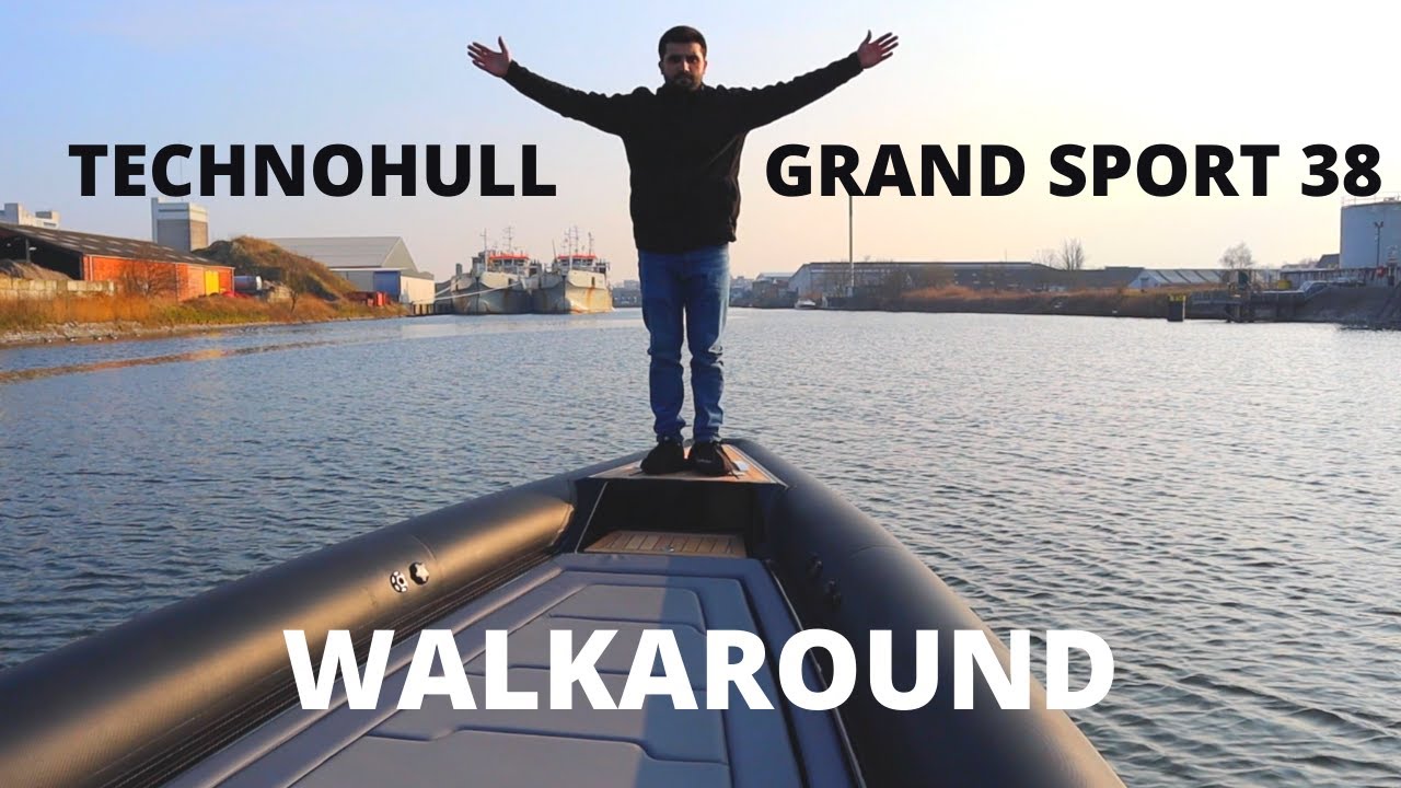 TECHNOHULL GRAND SPORT 38 - WALKAROUND *ON THE WATER*