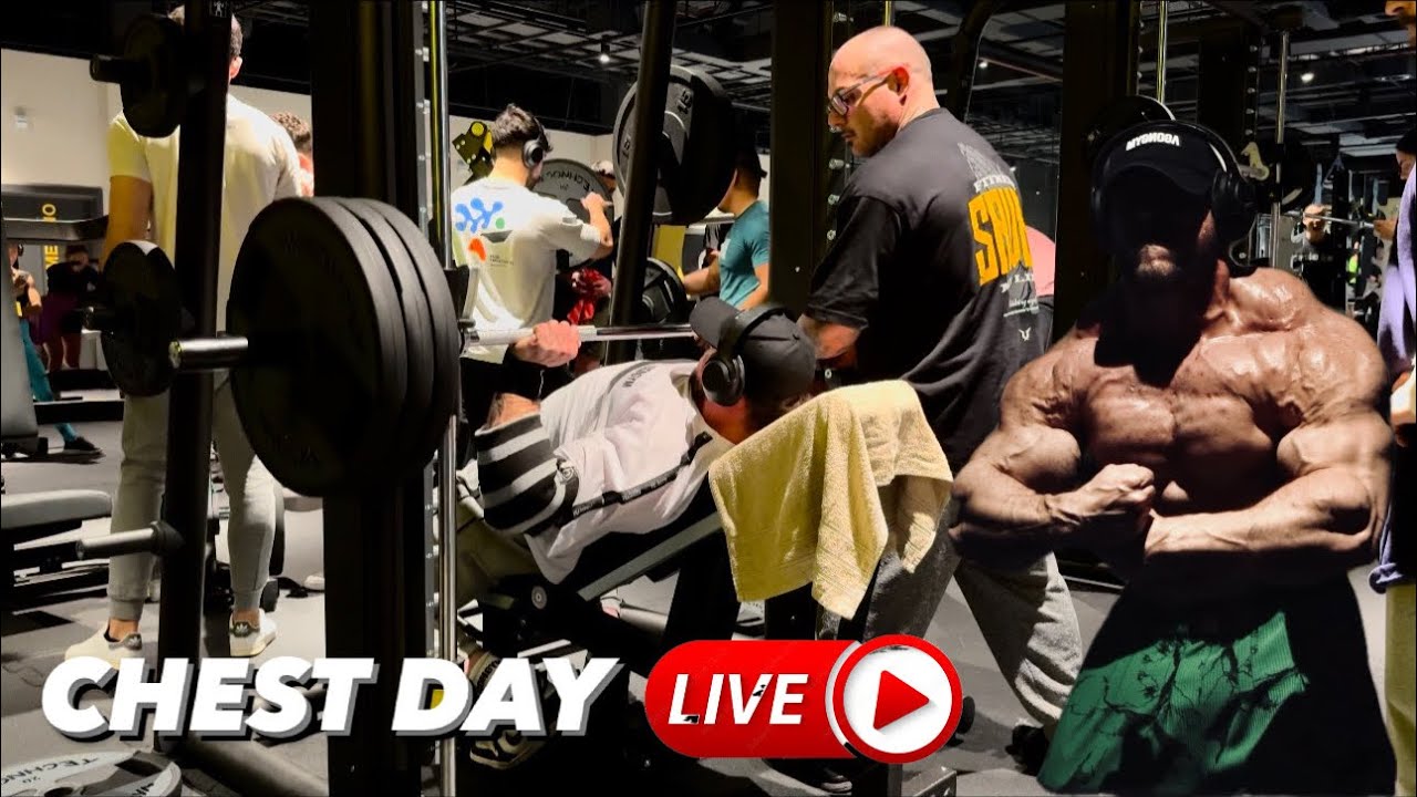3. Prep Workout - Chest *x weeks out*| @Josemabeastifbbpro