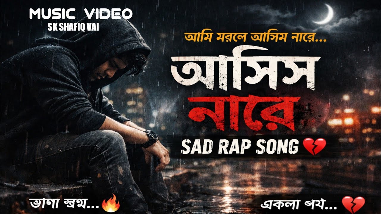 আমি মরলে আসিস না রে 🥺💔 Ami Morle Asis Na Re | Sad Rap Song Bangla | Bangla Sad Song | Lofi Song