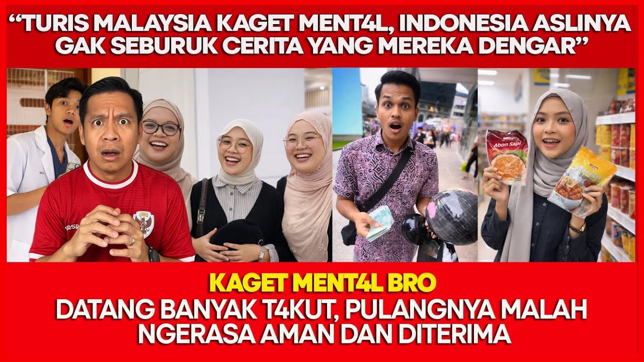 TURIS MALAYSIA KAGET MENT4L! INDONESIA BUKAN YANG MEREKA DENGAR SELAMA INI