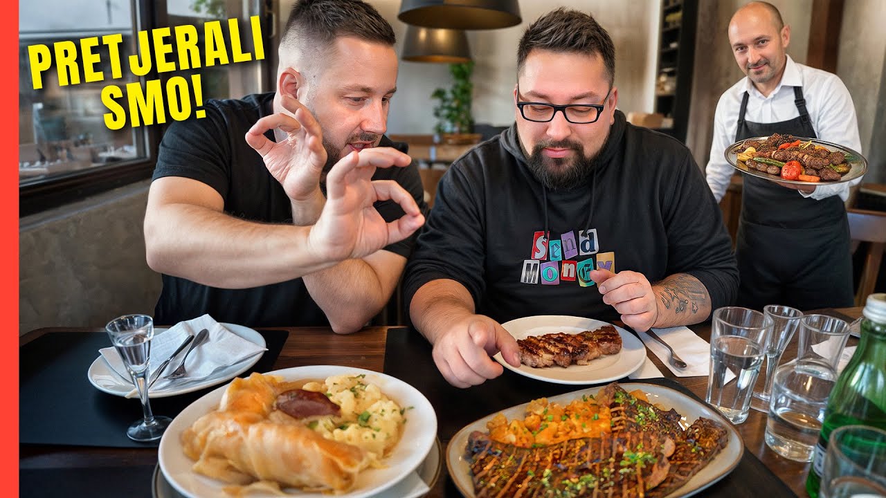 TESTIRALI SMO NARODNI RESTORAN! Ogromne porcije i neočekivana pljeskavica!