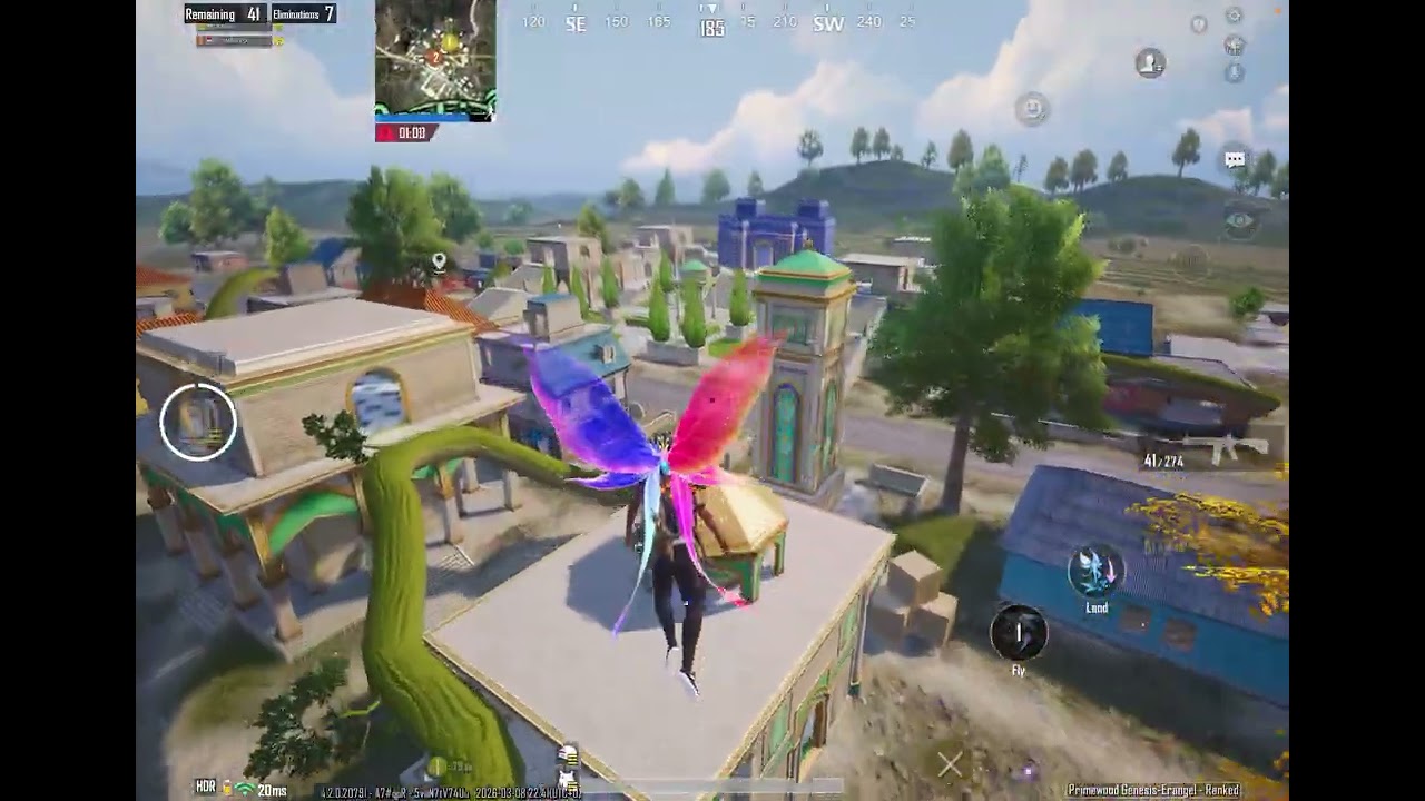 Az első win az új M416-al.18 kill
