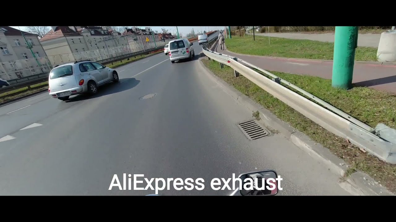 Yamaha SR500 AliExpress exhaust vs. Supertrapp