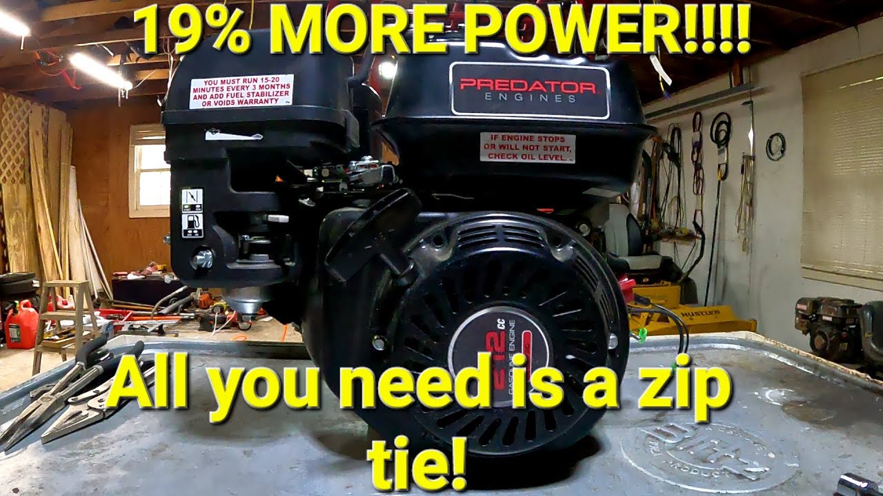 Predator 212 governor bypass | EASY!!!
