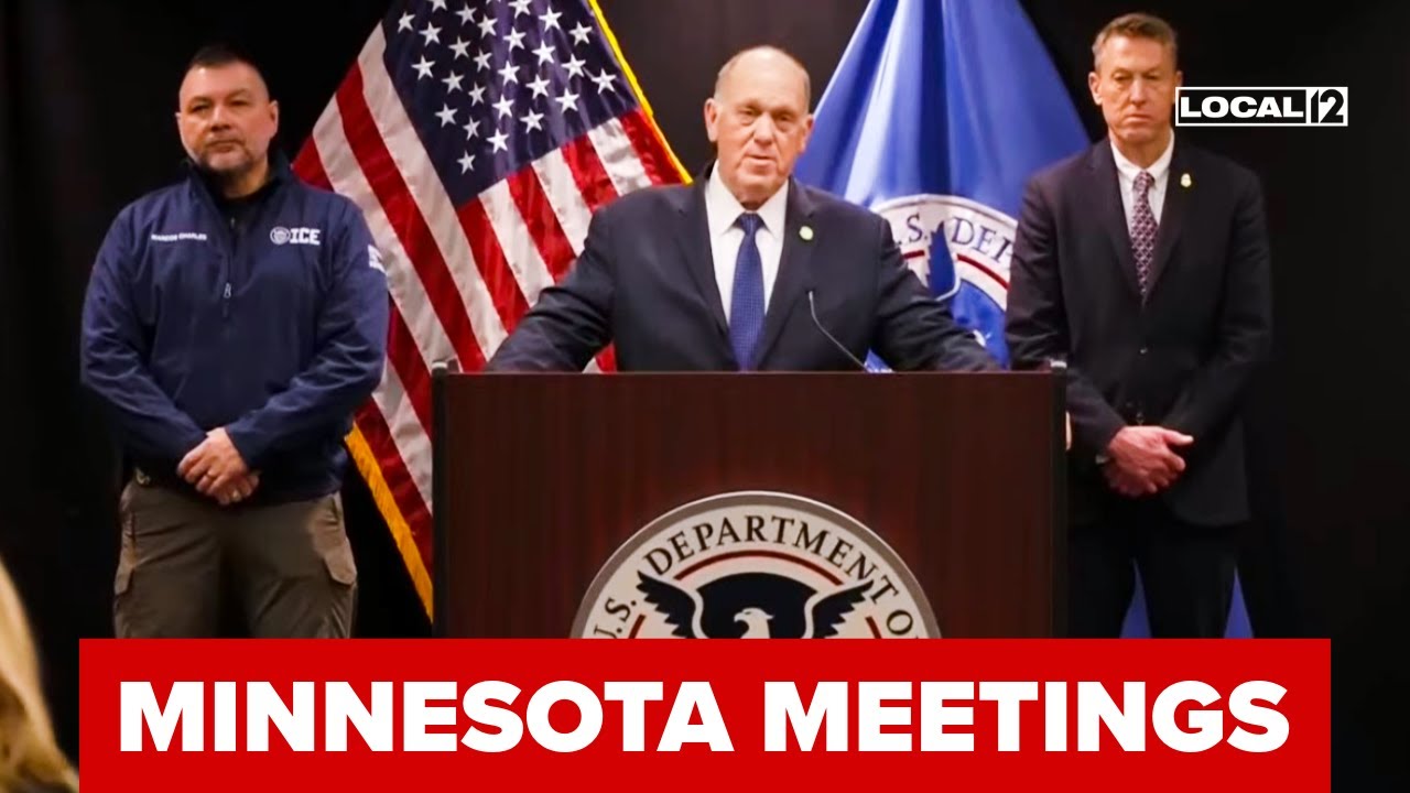 Border Czar Tom Homan on ICE in Minnesota