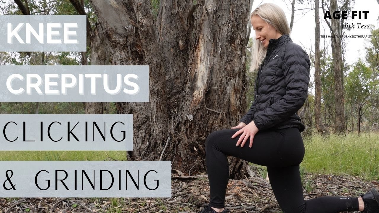 KNEE CREPITUS || knee grinding noise or knee clicking noise with osteoarthritis