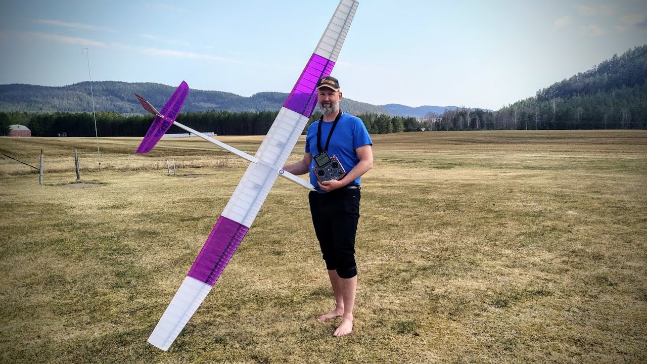 Introduction F5J sailplane Build and first flight