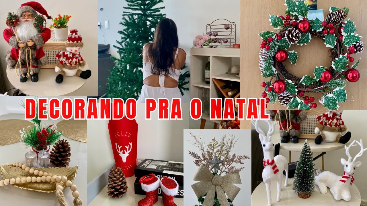 DECORANDO A CASA PRA O NATAL | Que a mágica comece  💫🎅🎄