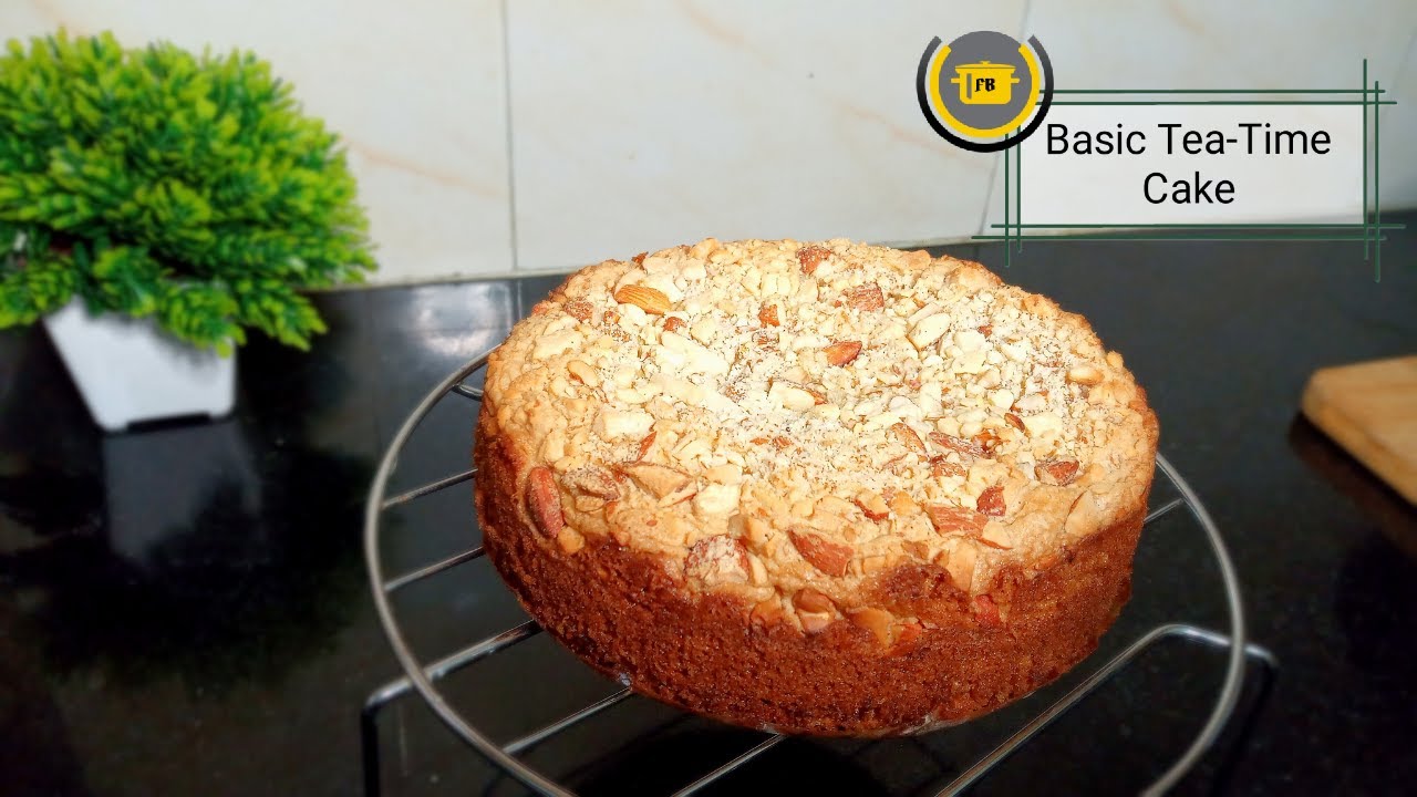 Tea Time Cake Recipe without Oven || Food Basket