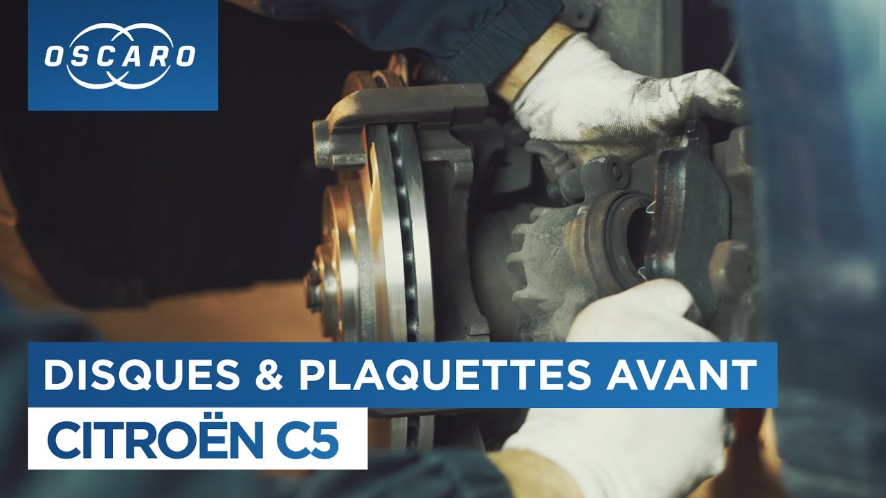 Changer les disques et plaquettes avant - Citroën C5