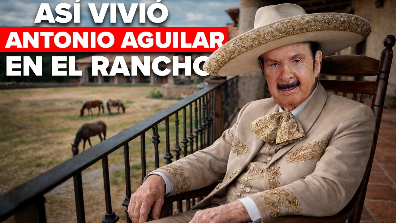 Así Vivió sus ÚLTIMOS DÍAS Antonio Aguilar en el RANCHO