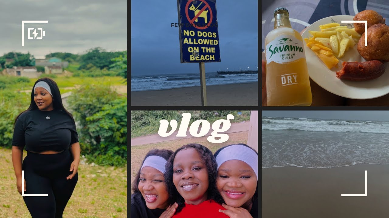 #vlog | Let’s go to the beach | Christmas lunch & pictures | making vetkoeks… and more