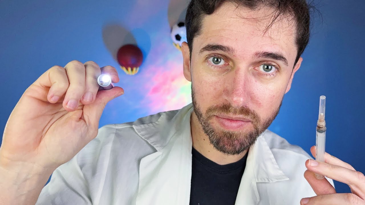 ASMR: Eu sou o MÉDICO e você é o NEYMAR | Cuidando da sua lesão