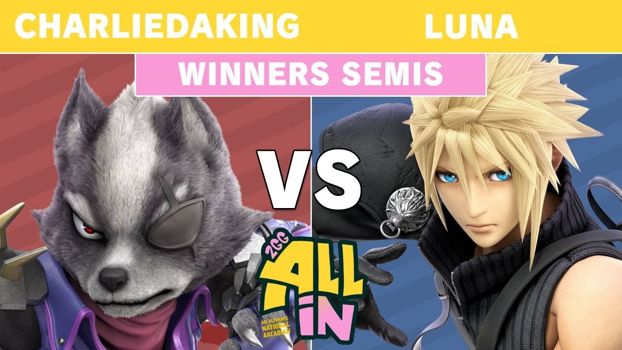 2GG All In - Charliedaking (Wolf) Vs Luna (Cloud) Winners Semis - Smash Ultimate