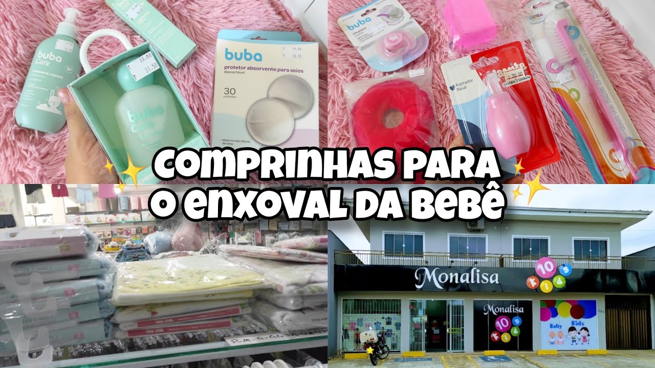 COMPRINHAS PARA O ENXOVAL DA BEBÊ ✨💖🤰🏻|Juliana Borba