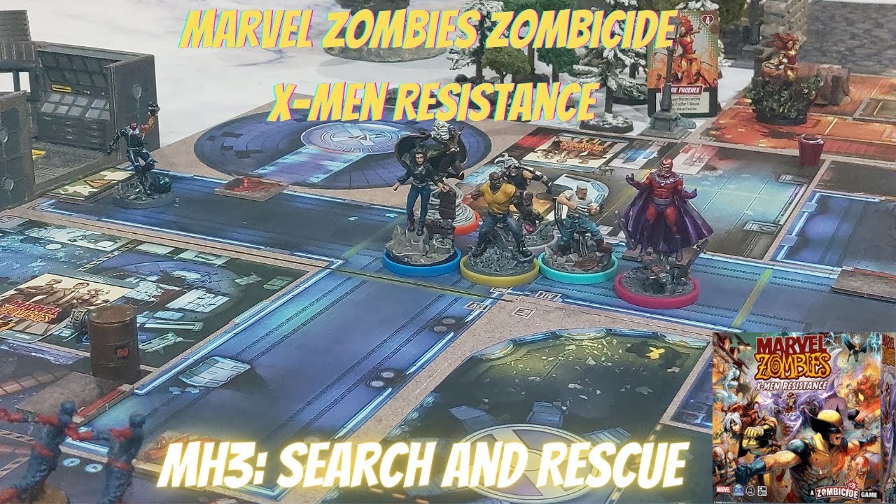 Marvel Zombies X-Men Resistance MH3 Search And Rescue Playthrough