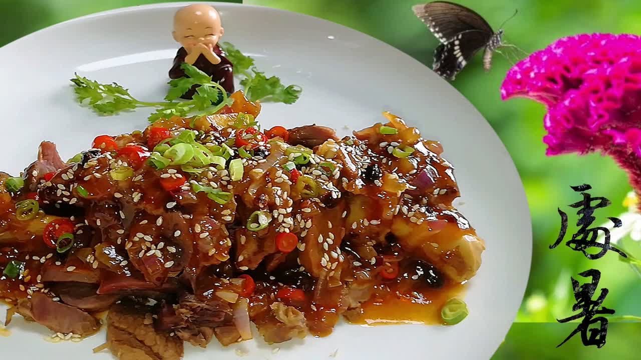 处暑养生吃什么？这道特色美食不容错过，除湿驱寒又营养，大厨教你特色美食霸王羊腿