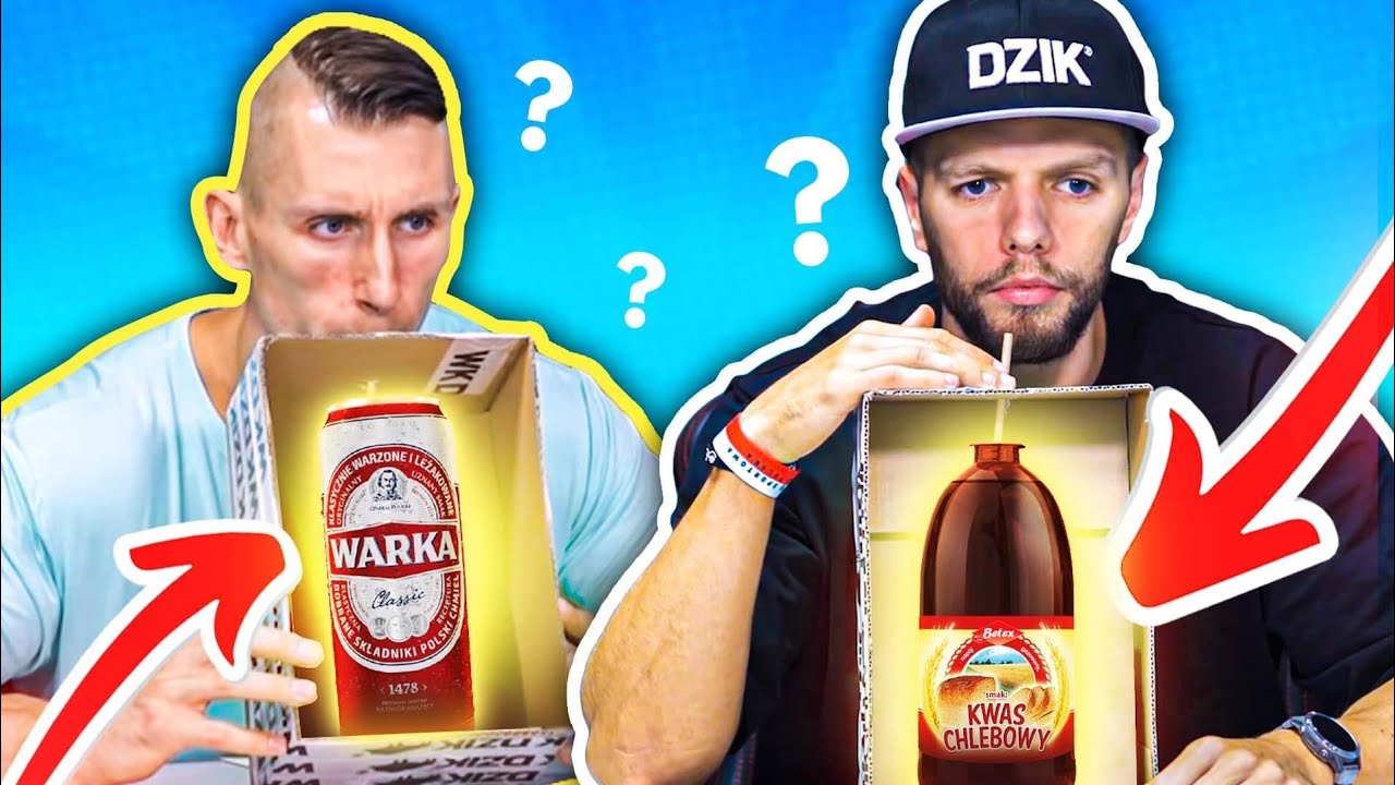 ODGADUJEMY NAPOJE NA ŚLEPO
