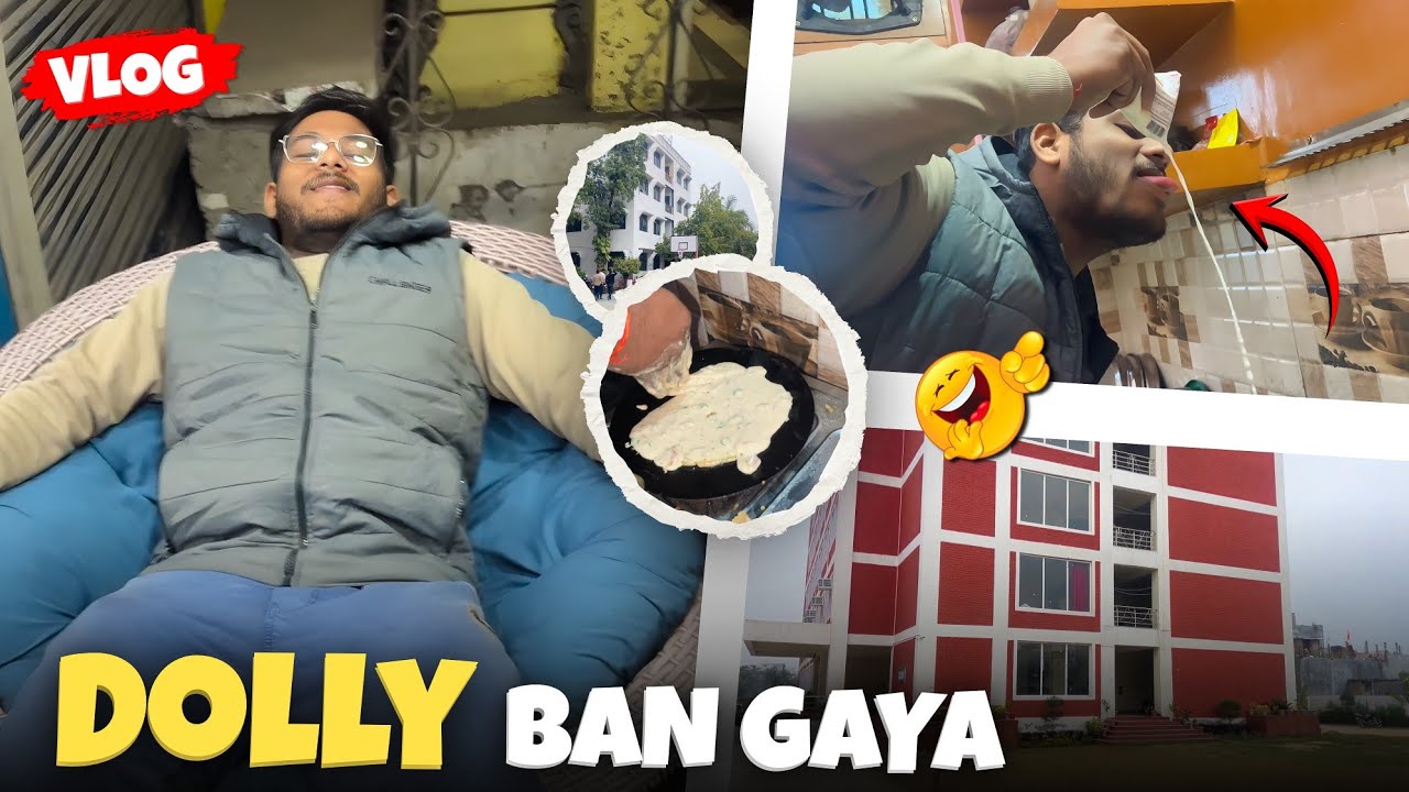 Desi Dolly Chai Wala 😁 Cooking New Recipe Chilla 🍘 #vlog #dollychaiwala #viral #cooking  #trending 