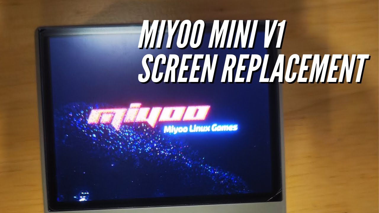Miyoo Mini - Screen Repair and Replacement #miyoo #miyoomini #retrohandheld #screenreplacement