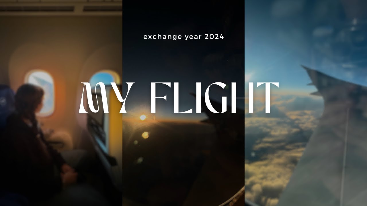 My flight to Canada // exchange year 2024 Canada 🇨🇦
