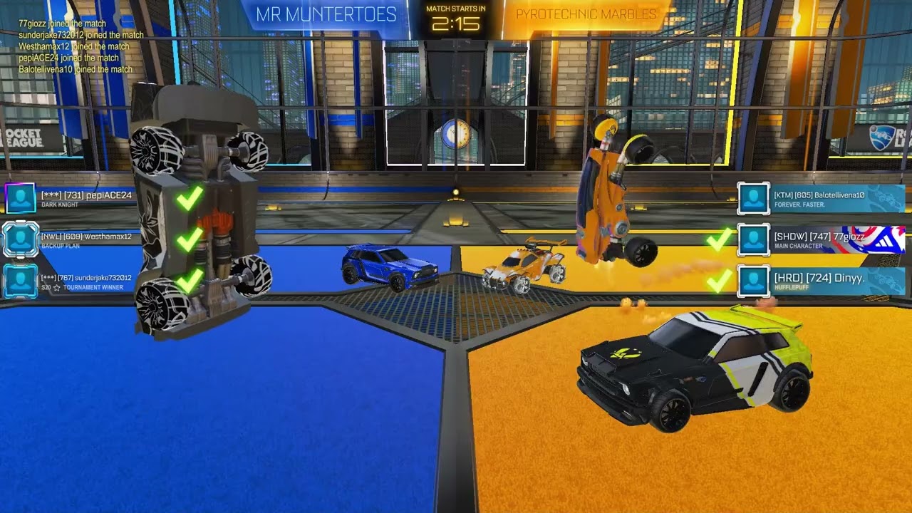 Rocket league 3v3