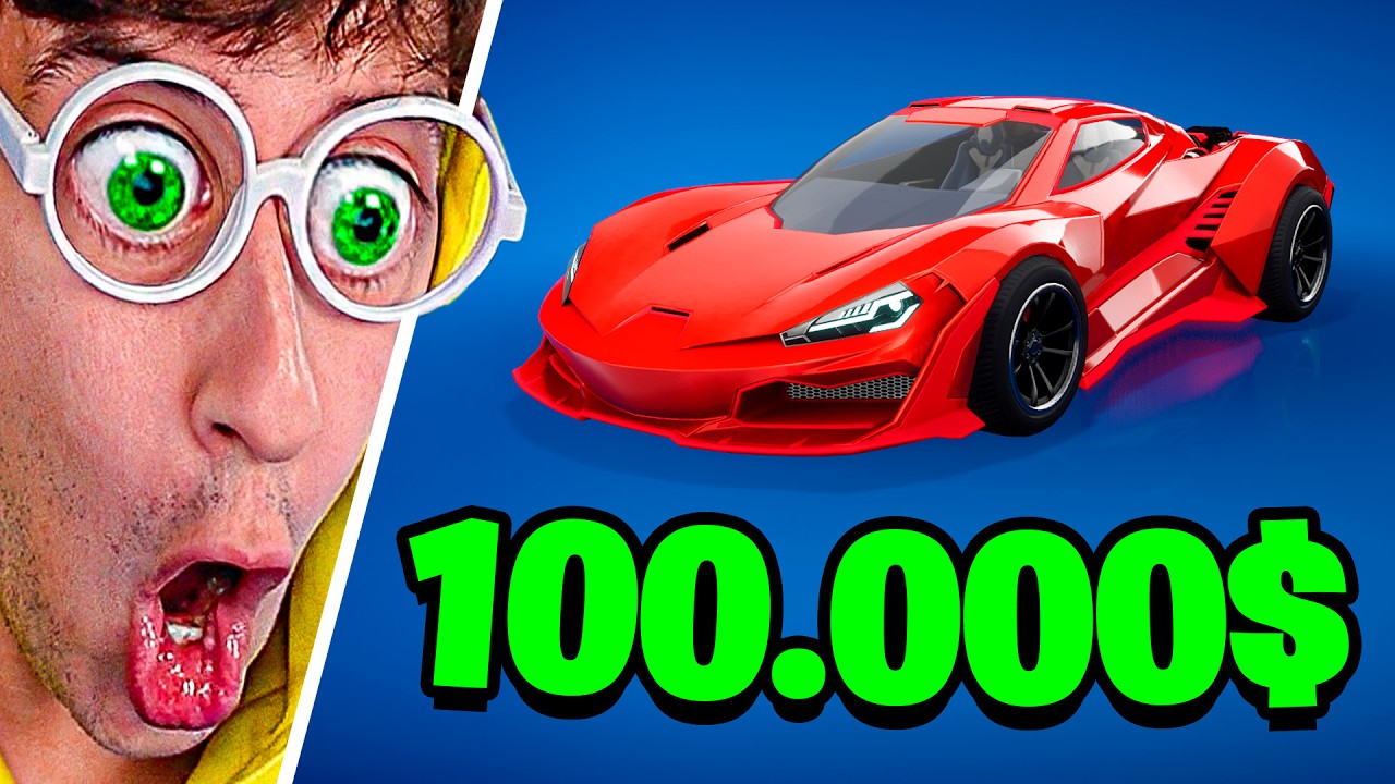 Si Gano Compro el Coche 🤑🔥!! (mi ruina 😭) - Fortnite Rocket Racing TEKENDO