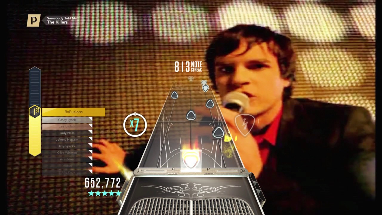 Somebody Told Me - The Killers FC 100% (Guitar Hero Live)