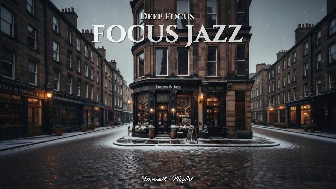 [Playlist] 런던 겨울밤에 울려퍼지는 재즈 | London Night Mid-Tempo Jazz 🎧 |  Focus BGM